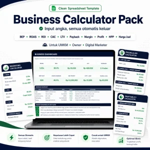 Business Calculator Pack — Siap Digunakan
