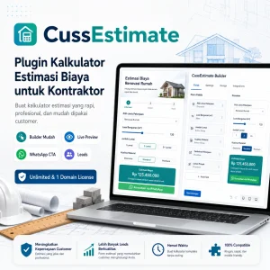 CussEstimate – Hitung Estimasi Proyek, Dapatkan Konsultasi WhatsApp Lebih Cepat