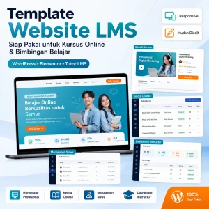 template website lms