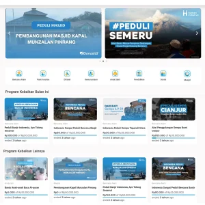 Template Website Donasi