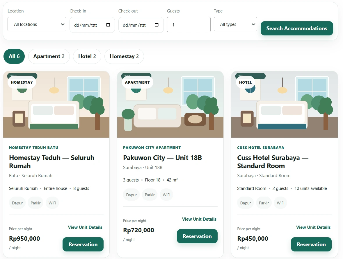 CussStay — Kelola Listing dan Reservasi Penginapan Langsung dari WordPress - Image 6