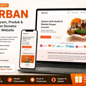 Template Website Qurban - Kelola Program, Produk, dan Kepercayaan Donatur dalam Satu Website