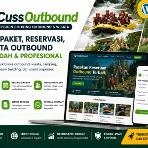 CussOutbound - Plugin Booking Outbound & Wisata yang Lebih Praktis