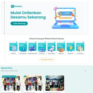Template Website Pemerintah Desa