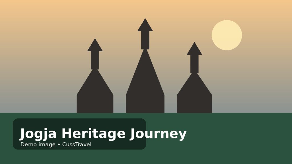 Jogja Heritage Journey 3D2N